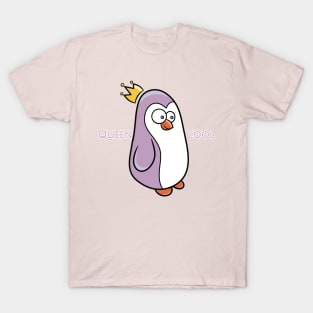 Queen Cool Penguin T-Shirt